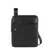 Piquadro Black Square Crossbody Bag IPad 11"/ Pro 9.7" Front Pocket Black -Secrid || Piquadro || Mywalit Verkoopwinkel ca5085b3 n 1