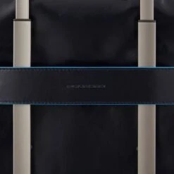 Piquadro Blue Square Revamp Slim Computer Bag 14'' Black -Secrid || Piquadro || Mywalit Verkoopwinkel ca6105b2v blu dett7 2