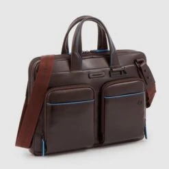 Piquadro Blue Square Revamp Slim Computer Bag 14'' Mahogany Brown 11 Piquadro Blue Square Revamp Slim Computer Bag 14'' Mahogany Brown -Secrid || Piquadro || Mywalit Verkoopwinkel ca6105b2v mo dett1 1