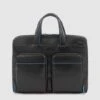 Piquadro Blue Square Revamp Slim Computer Bag 14'' Black -Secrid || Piquadro || Mywalit Verkoopwinkel ca6105b2v n 1 1 1