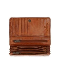 Bear Design Cow Lavato Dames Portemonnee CL9918 Cognac -Secrid || Piquadro || Mywalit Verkoopwinkel cl9918 cognac 3