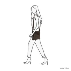 Daniel Ray Vista Crossbody Schoudertas Dark Brown -Secrid || Piquadro || Mywalit Verkoopwinkel drl16.1175.01 brown 1