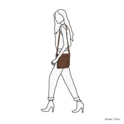 Daniel Ray Vacaville Crossbody Schoudertas Cognac -Secrid || Piquadro || Mywalit Verkoopwinkel drl16.1179 .31 cognac 1