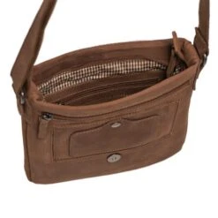 Daniel Ray Vacaville Crossbody Schoudertas Cognac -Secrid || Piquadro || Mywalit Verkoopwinkel drl16.1179 .31 cognac 6
