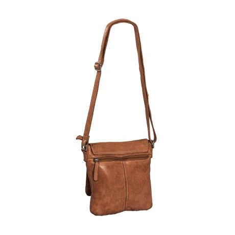 Daniel Ray Richmond Schoudertas Cognac 4 Daniel Ray Richmond Schoudertas Cognac - Afbeelding 2