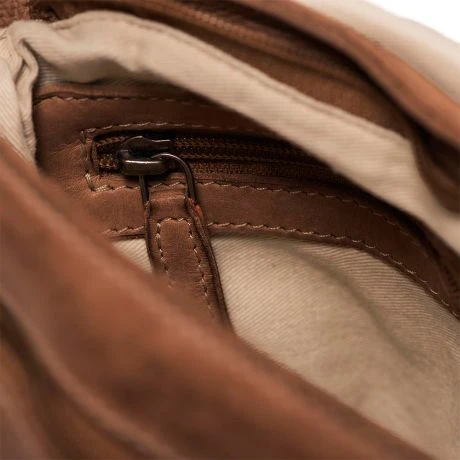 Daniel Ray Richmond Schoudertas Cognac 7 Daniel Ray Richmond Schoudertas Cognac - Afbeelding 5