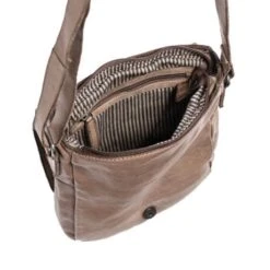 Daniel Ray Norwalk Crossbody Schoudertas Taupe -Secrid || Piquadro || Mywalit Verkoopwinkel drl16.1219 5 2
