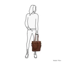 Daniel Ray Berkeley Shopper Schoudertas Cognac -Secrid || Piquadro || Mywalit Verkoopwinkel drl18.1215 6