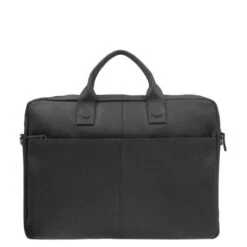 DSTRCT Fletcher Street Working Bag Laptoptas 17'' Black -Secrid || Piquadro || Mywalit Verkoopwinkel dstrct 016720 10 achterkant