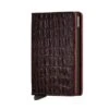 Secrid Slim Wallet Portemonnee Nile Brown 2 Secrid Slim Wallet Portemonnee Nile Brown -Secrid || Piquadro || Mywalit Verkoopwinkel front s nile brown