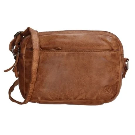 Hide & Stitches Paint Rock Schoudertas 20408 Cognac 3 Hide & Stitches Paint Rock Schoudertas 20408 Cognac