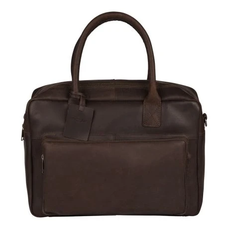 Burkely Vintage Mitch Worker 14" Schoudertas Brown 3 Burkely Vintage Mitch Worker 14" Schoudertas Brown