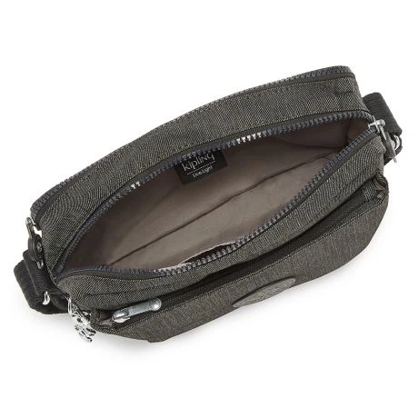 Kipling Abanu Medium Crossbody Black Peppery 7 Kipling Abanu Medium Crossbody Black Peppery - Afbeelding 5