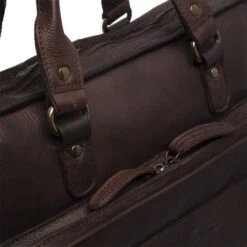 Chesterfield Black Label Richmond Laptoptas 15" Bruin -Secrid || Piquadro || Mywalit Verkoopwinkel leren laptoptas bruin richmond black label 2