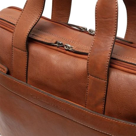 Chesterfield Soft Class Arizona Laptoptas 15" Cognac 6 Chesterfield Soft Class Arizona Laptoptas 15" Cognac - Afbeelding 4