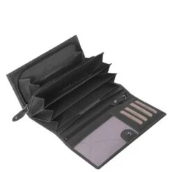 Chesterfield Mirthe RFID Portemonnee Black -Secrid || Piquadro || Mywalit Verkoopwinkel leren portemonnee zwart mirthe rfid 1