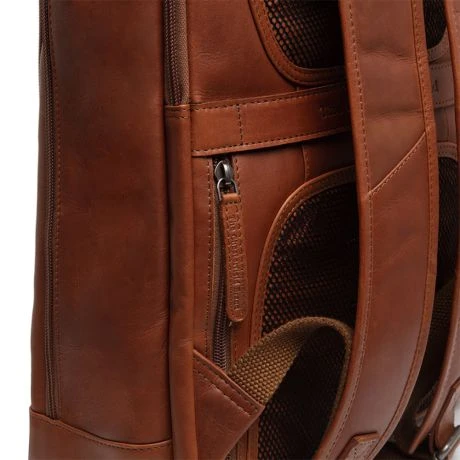 Chesterfield Detroit Leren Rugzak Cognac 9 Chesterfield Detroit Leren Rugzak Cognac - Afbeelding 7