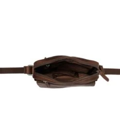 Chesterfield Blair Schoudertas Brown -Secrid || Piquadro || Mywalit Verkoopwinkel leren schoudertas bruin blair 1