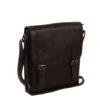 Chesterfield Eli Schoudertas Brown -Secrid || Piquadro || Mywalit Verkoopwinkel leren schoudertas bruin eli