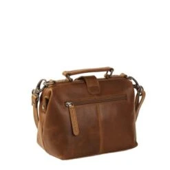 Chesterfield Rachael Schoudertas Cognac -Secrid || Piquadro || Mywalit Verkoopwinkel leren schoudertas cognac rachael 4