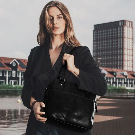 Chesterfield Bilbao Schoudertas Black 8 Chesterfield Bilbao Schoudertas Black - Afbeelding 6