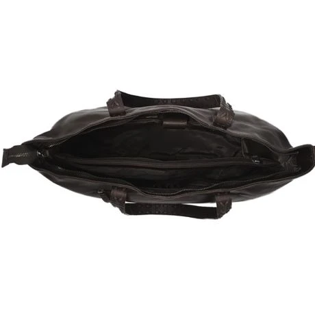 Chesterfield Kansas Schoudertas 14" Brown 6 Chesterfield Kansas Schoudertas 14" Brown - Afbeelding 4