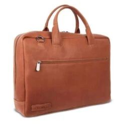 Plevier Lloyd Enkelvaks Laptoptas 17.3 Inch Cognac -Secrid || Piquadro || Mywalit Verkoopwinkel lloyd 1