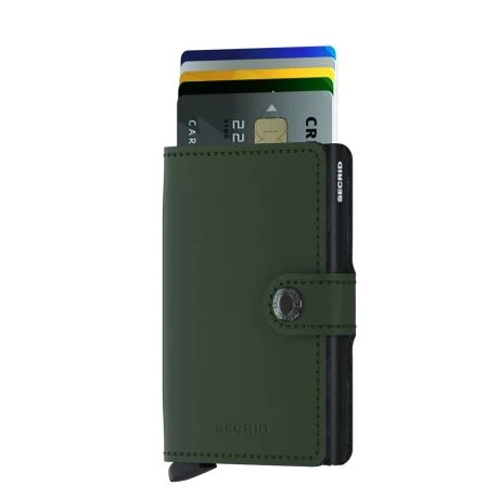 Secrid Mini Wallet Portemonnee Matte Green Black 4 Secrid Mini Wallet Portemonnee Matte Green Black - Afbeelding 2