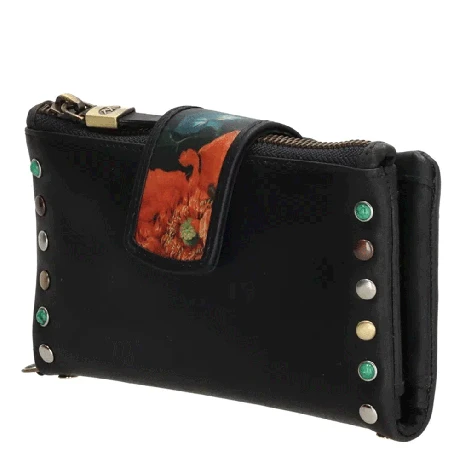 Micmacbags Masterpiece Portemonnee Zwart 5 Micmacbags Masterpiece Portemonnee Zwart - Afbeelding 3