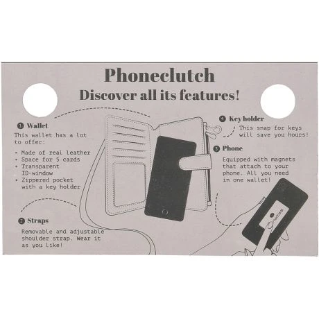 Micmacbags Porto Telefoontasje Grijs 10 Micmacbags Porto Telefoontasje Grijs - Afbeelding 8