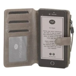 Micmacbags Porto Telefoontasje Grijs 15 Micmacbags Porto Telefoontasje Grijs -Secrid || Piquadro || Mywalit Verkoopwinkel micmacbags phoneclutch grijs 6