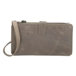 Micmacbags Porto Telefoontasje Groot Grijs -Secrid || Piquadro || Mywalit Verkoopwinkel micmacbags porto telefoontasje groot grijs 2