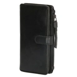 Micmacbags Porto Telefoontasje Groot Zwart -Secrid || Piquadro || Mywalit Verkoopwinkel micmacbags porto telefoontasje groot zwart 4