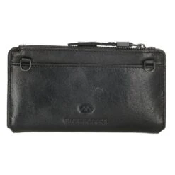 Micmacbags Porto Telefoontasje Groot Zwart -Secrid || Piquadro || Mywalit Verkoopwinkel micmacbags porto telefoontasje groot zwart 5