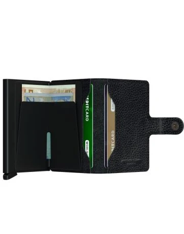 Secrid Mini Wallet Portemonnee Veg Black / Black 6 Secrid Mini Wallet Portemonnee Veg Black / Black - Afbeelding 4