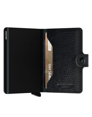 Secrid Mini Wallet Portemonnee Veg Black / Black 5 Secrid Mini Wallet Portemonnee Veg Black / Black - Afbeelding 3