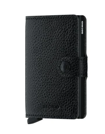 Secrid Mini Wallet Portemonnee Veg Black / Black 3 Secrid Mini Wallet Portemonnee Veg Black / Black