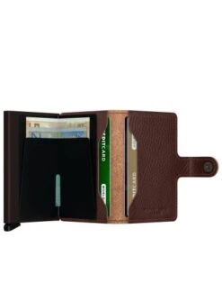 Secrid Mini Wallet Portemonnee Veg Espresso / Brown 8 Secrid Mini Wallet Portemonnee Veg Espresso / Brown -Secrid || Piquadro || Mywalit Verkoopwinkel miniwallet vegetable tanned espresso brown 2