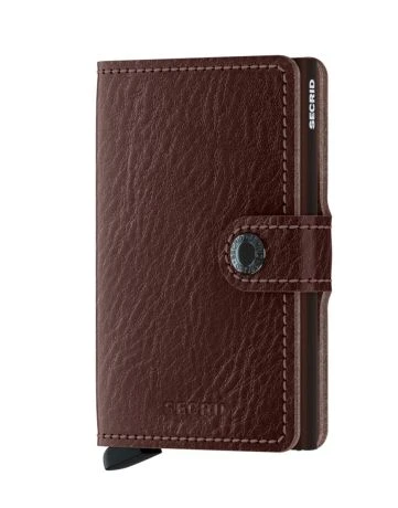 Secrid Mini Wallet Portemonnee Veg Espresso / Brown 3 Secrid Mini Wallet Portemonnee Veg Espresso / Brown