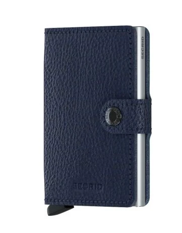 Secrid Mini Wallet Portemonnee Veg Navy / Silver 3 Secrid Mini Wallet Portemonnee Veg Navy / Silver