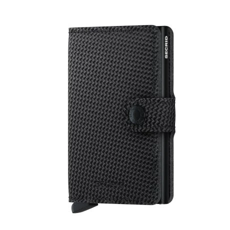 Secrid Mini Wallet Portemonnee Carbon Black 2 Secrid Mini Wallet Portemonnee Carbon Black