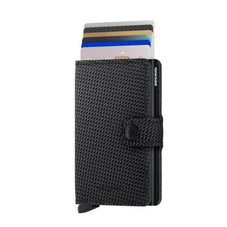 Secrid Mini Wallet Portemonnee Carbon Black 3 Secrid Mini Wallet Portemonnee Carbon Black - Afbeelding 2