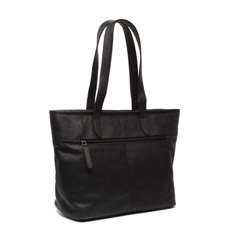 Chesterfield Monza Leren Shopper Zwart 4 Chesterfield Monza Leren Shopper Zwart - Afbeelding 2