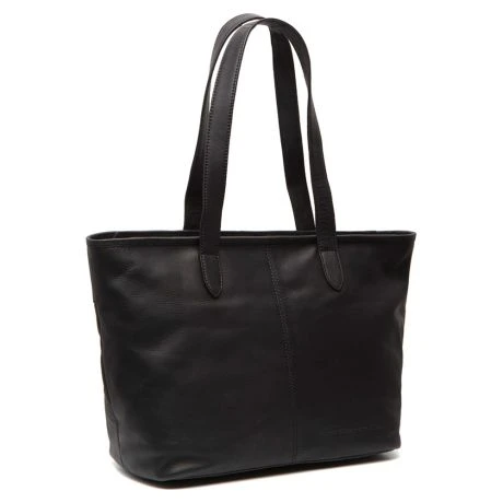 Chesterfield Monza Leren Shopper Zwart 3 Chesterfield Monza Leren Shopper Zwart