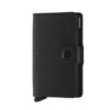 Secrid Mini Wallet Portemonnee Perforated Black -Secrid || Piquadro || Mywalit Verkoopwinkel mpf black 1 front
