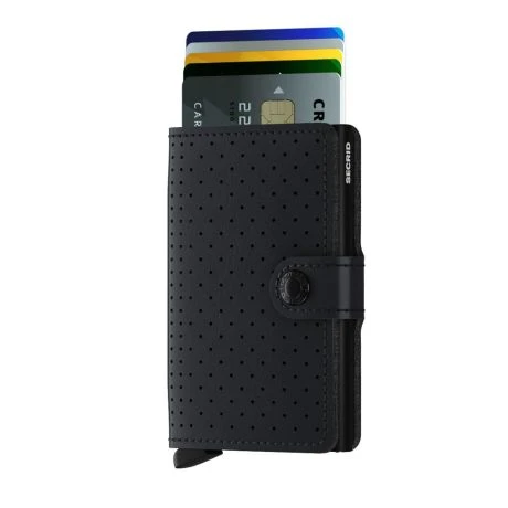 Secrid Mini Wallet Portemonnee Perforated Black 5 Secrid Mini Wallet Portemonnee Perforated Black - Afbeelding 3