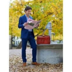 Mutsaers The Doctor Dokterstas Kastanje -Secrid || Piquadro || Mywalit Verkoopwinkel mutsaers the doctor kastanje 1