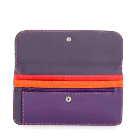 Mywalit Simple Flapover Purse/Wallet Portemonnee Sangria Multi 5 Mywalit Simple Flapover Purse/Wallet Portemonnee Sangria Multi - Afbeelding 3