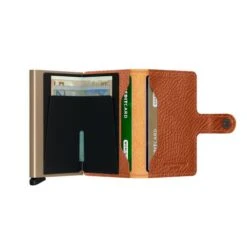 Secrid Mini Wallet Portemonnee Veg Caramello Sand -Secrid || Piquadro || Mywalit Verkoopwinkel open details