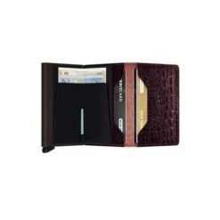 Secrid Slim Wallet Portemonnee Nile Brown -Secrid || Piquadro || Mywalit Verkoopwinkel open s nile brown